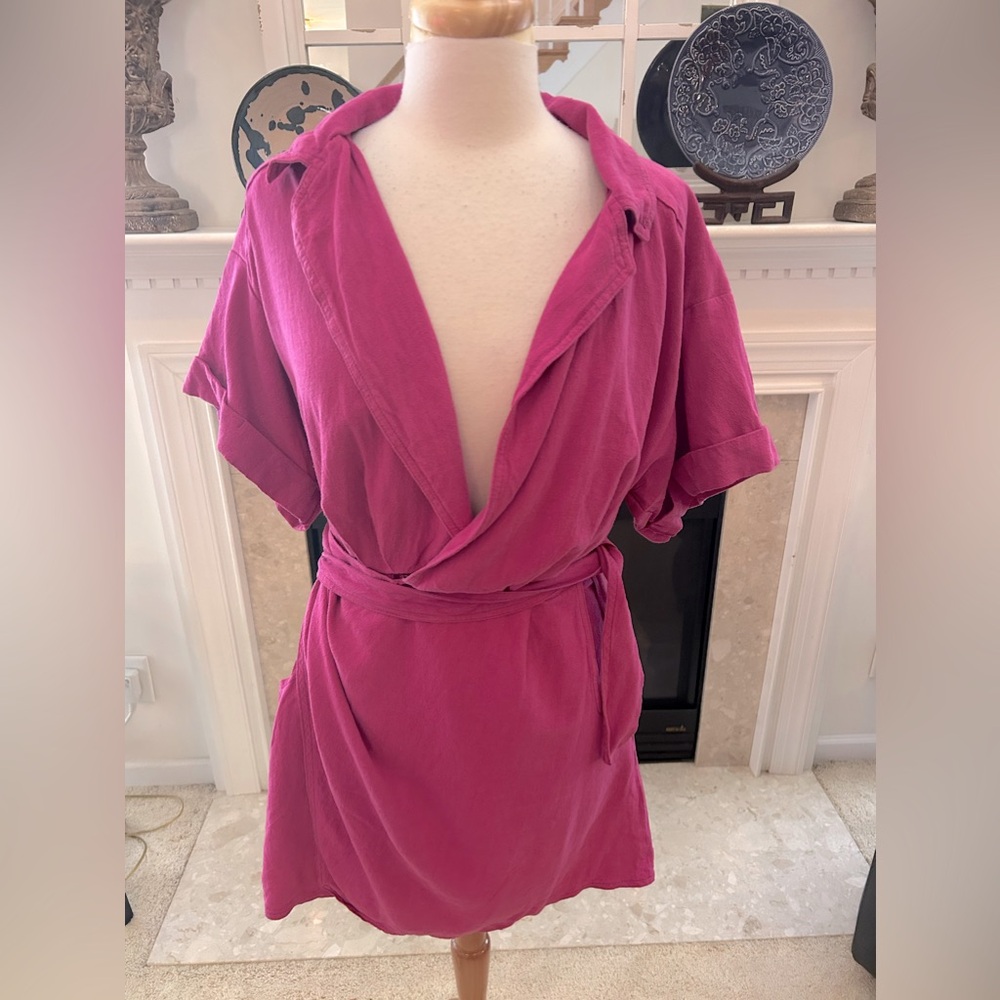 NWT Free People Oversized Wrap Dress